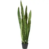 Maxifleur Kunstplanten Sanseveria kunstplant 110cm -groen