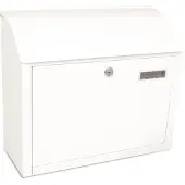 V-Part - Wandbrievenbus Denian - Galvanized Steel Powder Coated - wit - Brievenbus