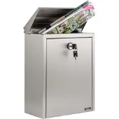 Allux Brievenbus 200 - RVS
