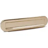 Hardbrass Mariani Briefplaat Ronald Messing Ongelakt 330x79mm