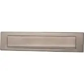 Hardbrass Shuffle Briefplaat Rechthoek Roestvaststaal 340x76mm