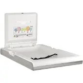 Mediclinics babyverschoontafel verticaal RVS look CP0016VCS