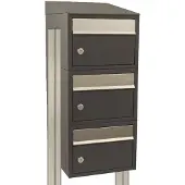 Stoer! Brickset 3-Hoog Met Dak Op Statief Antraciet - 40215065_1x3ds