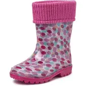 Gevavi Regenlaars Kids Puck Roze-Schoenmaat 35