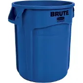 Nobrand Rubbermaid Geventileerde BRUTE-container, 76 liter, blauw