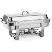 Hendi Chafing Dish Fiora, Warmhoudplaat, Grijs