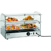 Bartscher Warmhoudvitrine 5200 2ER, Bartscher, 46,5(D) x 62,5(B) x 44,5(H), V230/800W