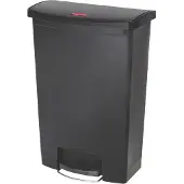 Rubbermaid Slim Jim Step On container Front Step kunststof 90 ltr, R...