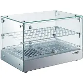 CombiSteel Warmhoudvitrine Combisteel, 50L, 55(b)x38(h)x36(d), 230V/800W