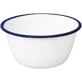 Olympia Emaille puddingschaaltje 15,5cm, 6 stuks