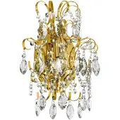 Stars of Light Wandlampe , Fenoullet, dimbare, Goud / Messing, Woonkamer, Glas