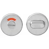 Intersteel Rozet met toilet-/badkamersluiting 5mm plat verdekt 53x5mm - RVS