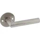 P & E P+E Gatdeel deurkruk L-model haaks 8mm stift rvs geborsteld