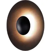 Marset Wandlampe , Ginger 42 C, dimbare, Roestbruin, Woonkamer, Metaal, Designer