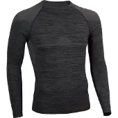 Avento Baselayer Men Thermoshirt Superior Zwart/Donkerblauw-XL