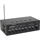 Omnitronic CPE-40P ELA PA-versterker 40 W 4-kanaals 1 zone