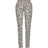 LASCANA Pyjamabroek pasteloranje / zwart / wit