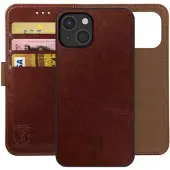 Rosso Element 2-in-1 Apple iPhone 13 Mini Hoesje Bruin