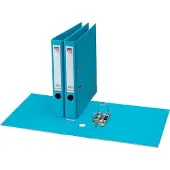 Quantore Ordner A4 50mm PP turquoise - 5 stuks
