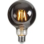 Star Trading LED-bollamp E27 1,8W Plain Smoke 2.100K Ø 95mm