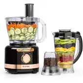 Klarstein Luca multifunctionele mixer 1000 W 3 traploze snelheid 6 modi