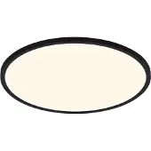 Nordlux LED Plafonniere Oja 42 zwart 19W 3000K/ 4000K 42cm - 4802314