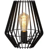 Lucide REDA - Tafellamp - 1xE27 - Zwart
