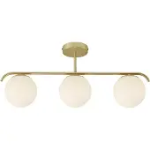 Nordlux Design plafondlamp Grant messing 3-lichts