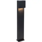 Lutec 7104002012 Gemini Xf Led Tuinpaal Voor Buiten Zwart 3000K