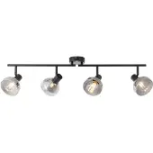 Brilliant Design plafondlamp Reflekt 4-lichts zwart