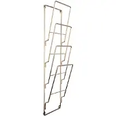 Present Time Tijdschriftenrek Wire - Staal Verguld - 60x19cm - Scandinavisch