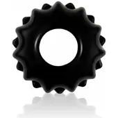 Lovetoy PowerPlus Flexibele Cockring Getand - zwart