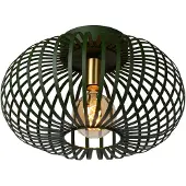 Lucide MANUELA - Plafonnière - Ø 39,5 cm - 1xE27 - Groen