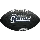 Wilson NFL Soft Touch Mini Football Los Angeles Rams Black American football