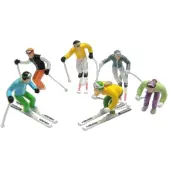 Jaegerndorfer Figuren staand ski's 6 stuks