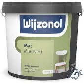 Wijzonol Muurverf Mat 2,5 LTR - Donkere Kleur|1