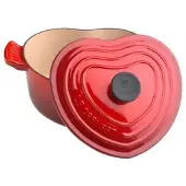 Le Creuset Braad/stoofpan Hart Ø 18 cm rood