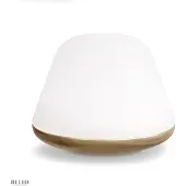 Herstal Tafellampe , Goud / Messing, Woonkamer, Metaal