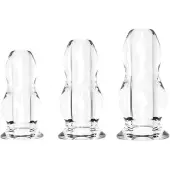 Toyz4Lovers Tunnelplug Triplets - Transparant