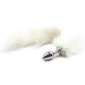 Toyz4Lovers Buttplug met Vossenstaart - Wit