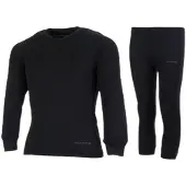 Campri Basic Thermo Set Junior Zwart 152