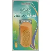 Gillette Sensor excel for women scheerhouder + 1 scheermesje