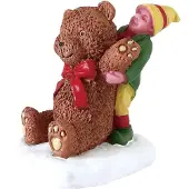 Lemax Santa's Wonderland Kerstdorpminiatuur Big Bear (grote Knuffel) 5,7 X 3,6 X 4,9 Cm