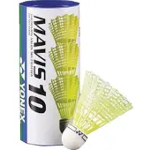 Yonex Badminton Shuttle Yonex Mavis-10 Yellow Middle (Koker van 3)