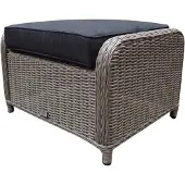 AVH-Collectie Toscane XL voetenbank 72x58xH46 cm grijs