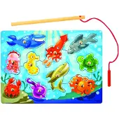 Melissa & Doug Houten Visspel Magnetisch