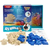 Sandy Clay Speelzand Seaworld 600 Gram Met 10 Vormpjes