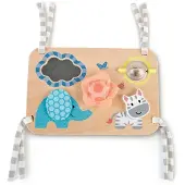 Hape - Houten baby activiteiten bord - motoriekbord felix