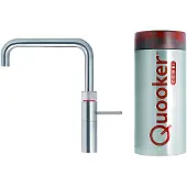 Quooker Fusion square RVS met Combi+ reservoir