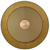 Forestier Cymbal Wandlamp Bronze | Large